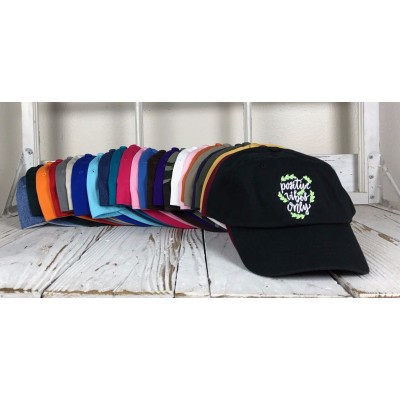 New Positive Vibes Only Baseball Cap Hat  Many Colors Available   eb-54763833